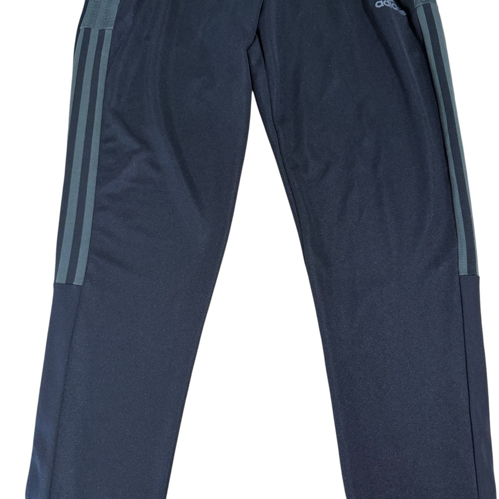 Men's Adidas Tiro Pant Straight Fit Aeroready Sweatpants Size Medium Black/Gray - Picture 5 of 6